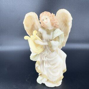1993 Seraphim Classics Cymbeline Peacemaker Angel Figurine By Roman Vintage
